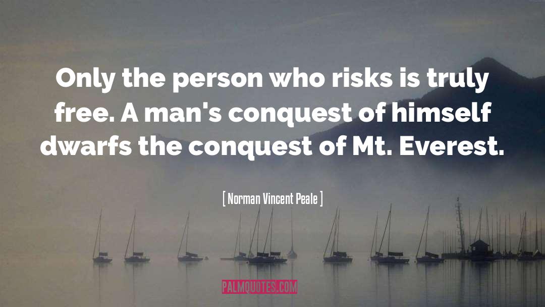 Everest quotes by Norman Vincent Peale
