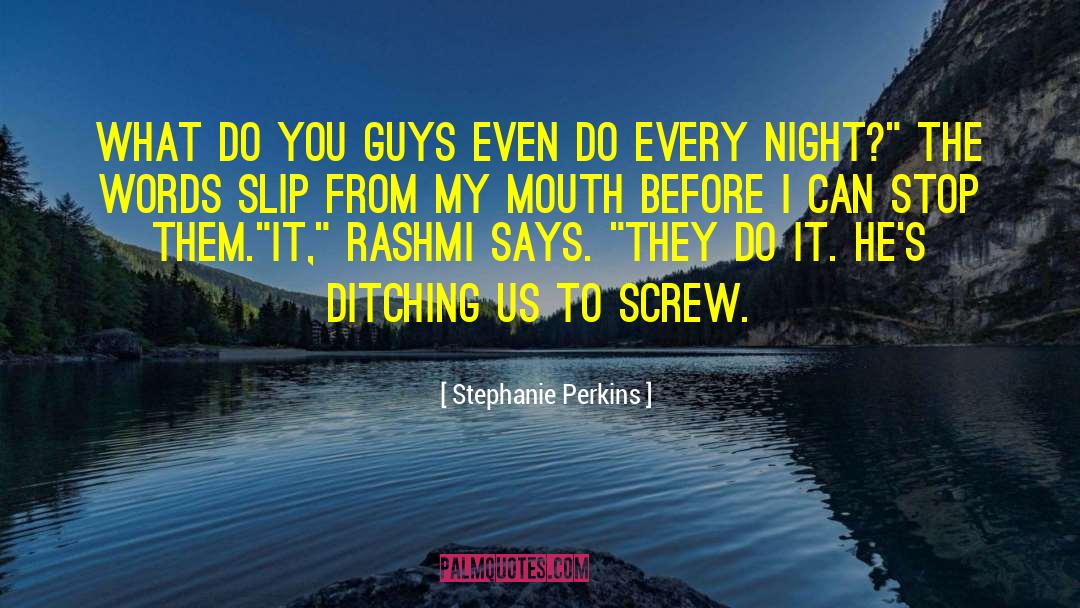 Everlasting Night quotes by Stephanie Perkins