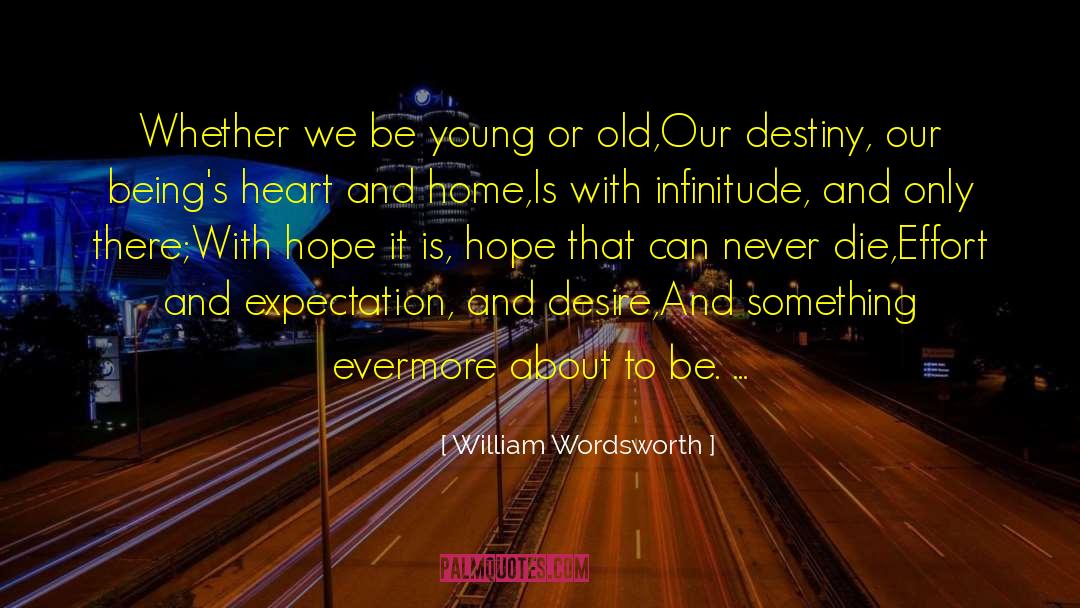 Evermore quotes by William Wordsworth