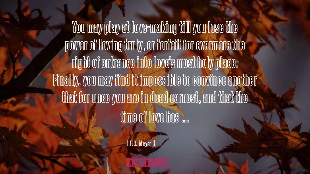 Evermore quotes by F.B. Meyer