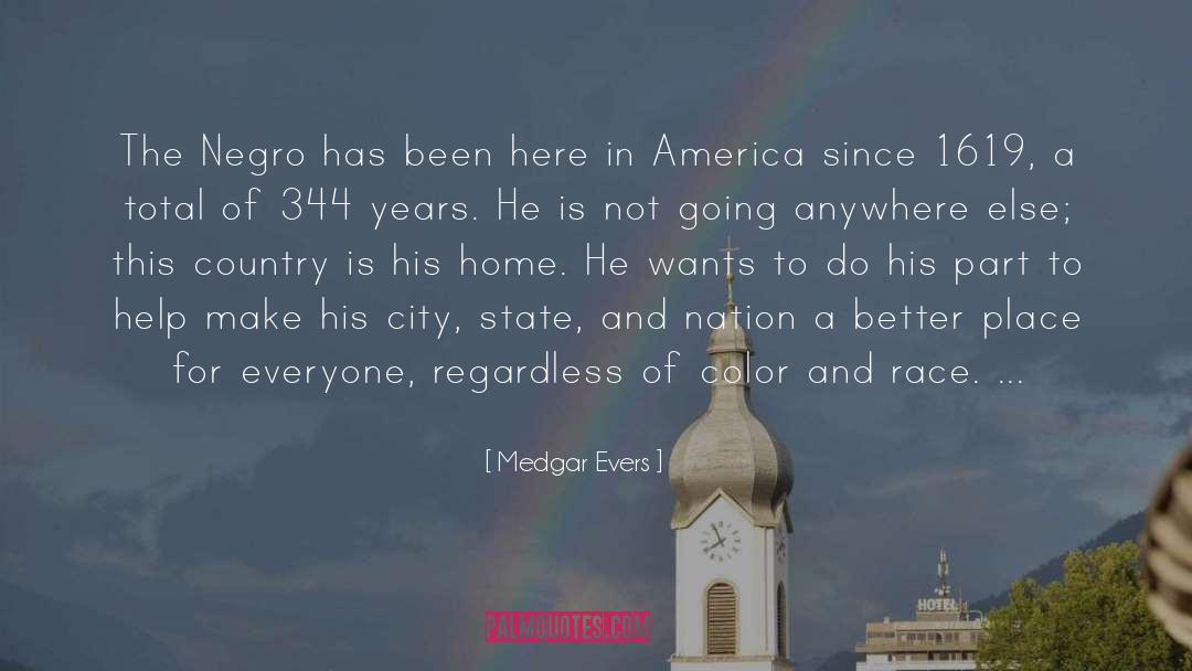 Evers quotes by Medgar Evers