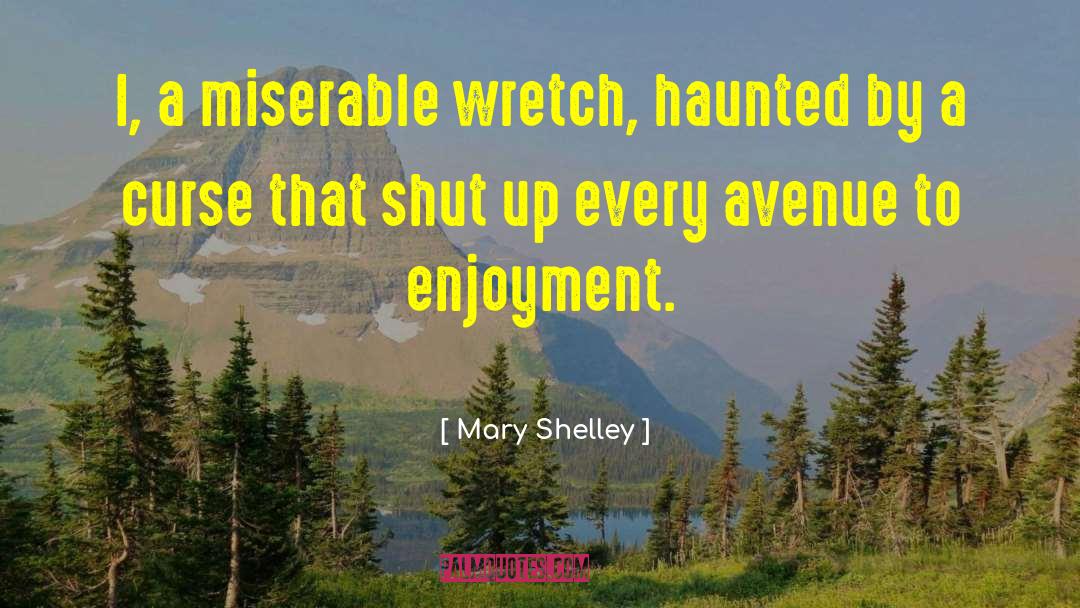 Every Avenue quotes by Mary Shelley