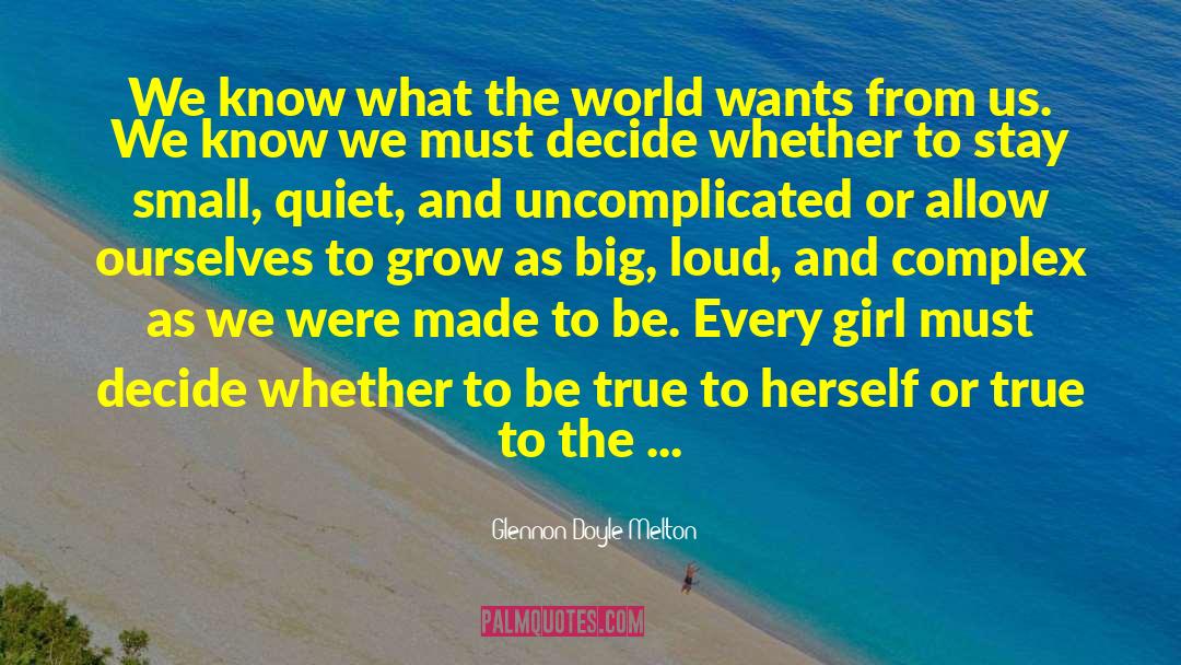 Every Girl quotes by Glennon Doyle Melton