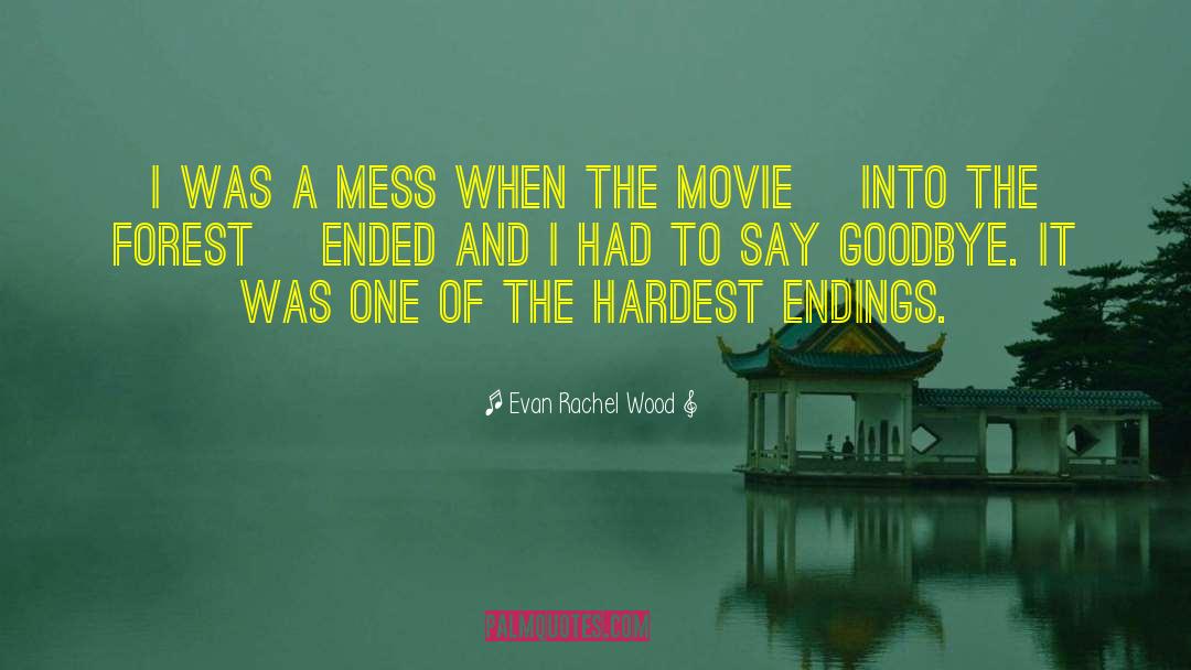 Every Goodbye Hello quotes by Evan Rachel Wood
