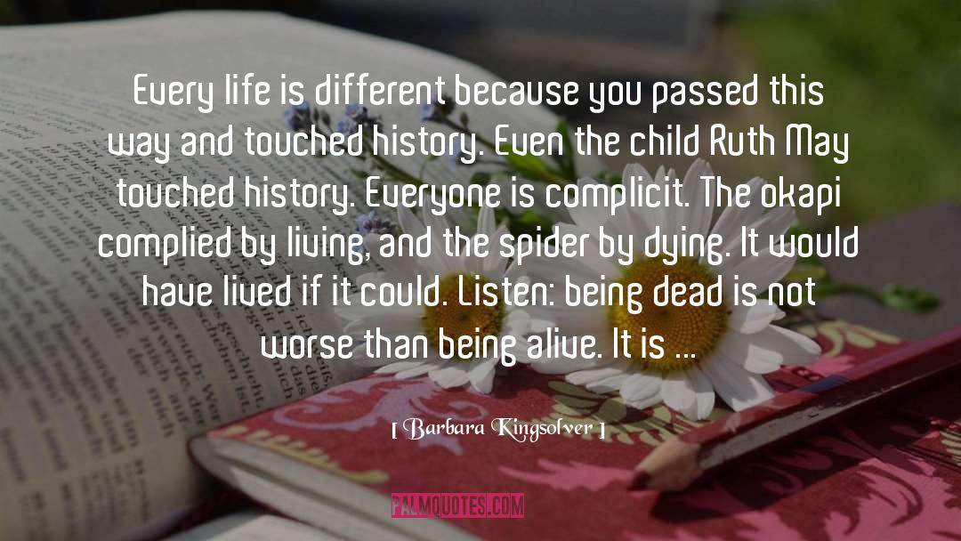 Every Life quotes by Barbara Kingsolver
