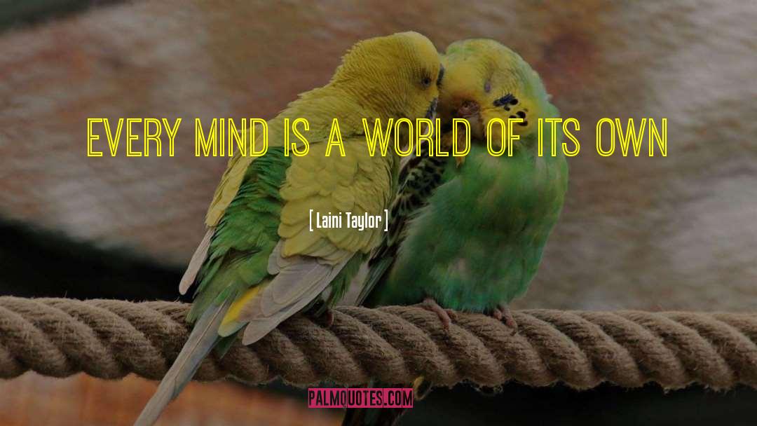 Every Mind quotes by Laini Taylor