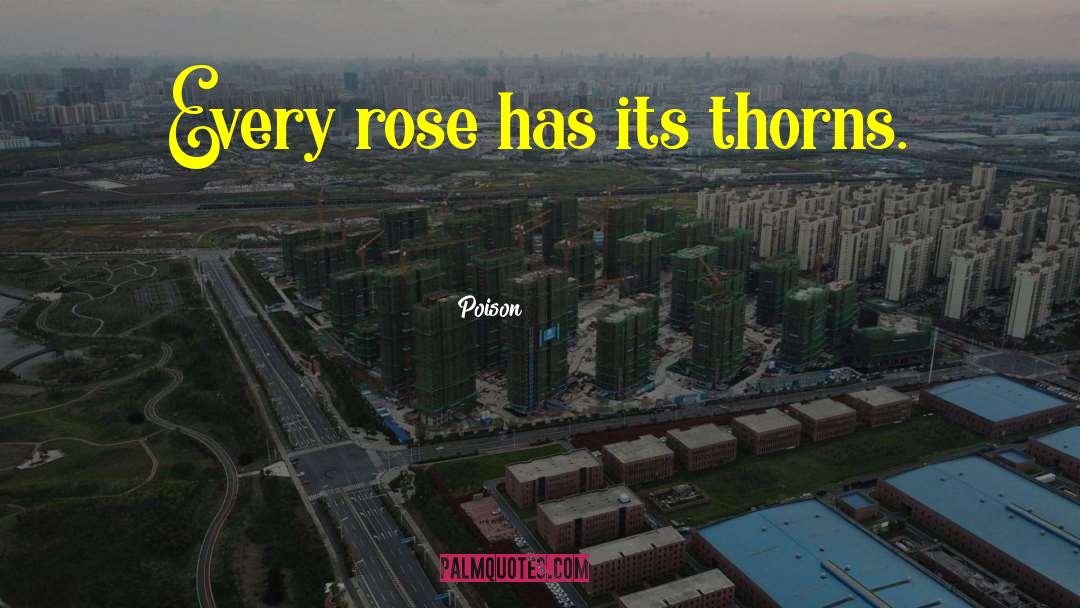 Every Rose Has Its Thorn quotes by Poison