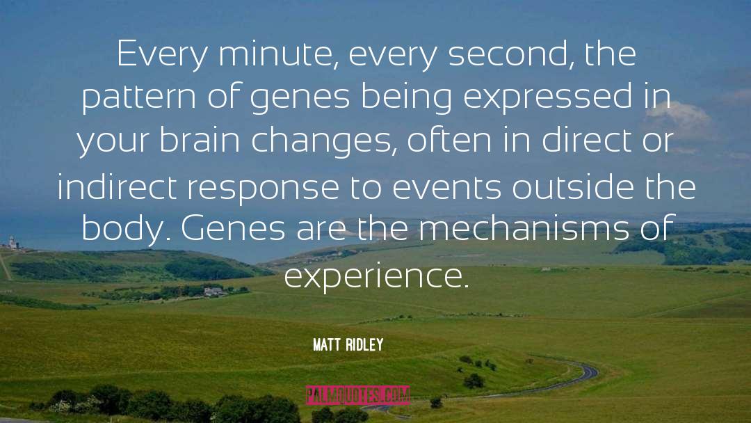 Every Second quotes by Matt Ridley