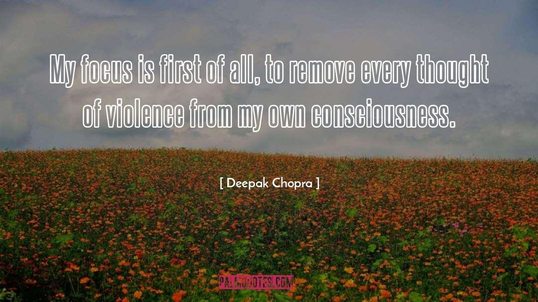 Every Thought quotes by Deepak Chopra