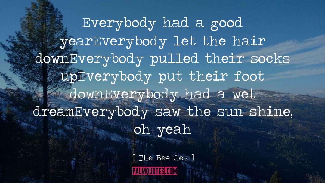 Everybody Has A Plan Until They Get Hit quotes by The Beatles