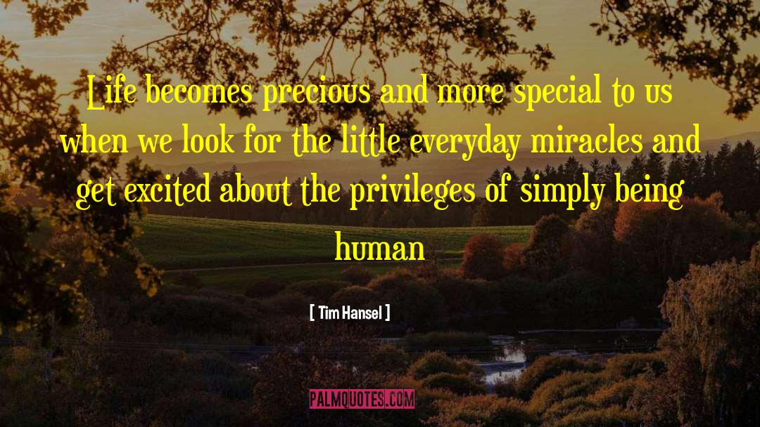 Everyday Miracles quotes by Tim Hansel
