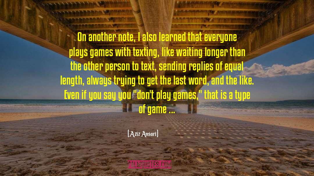 Everyone Belongs quotes by Aziz Ansari