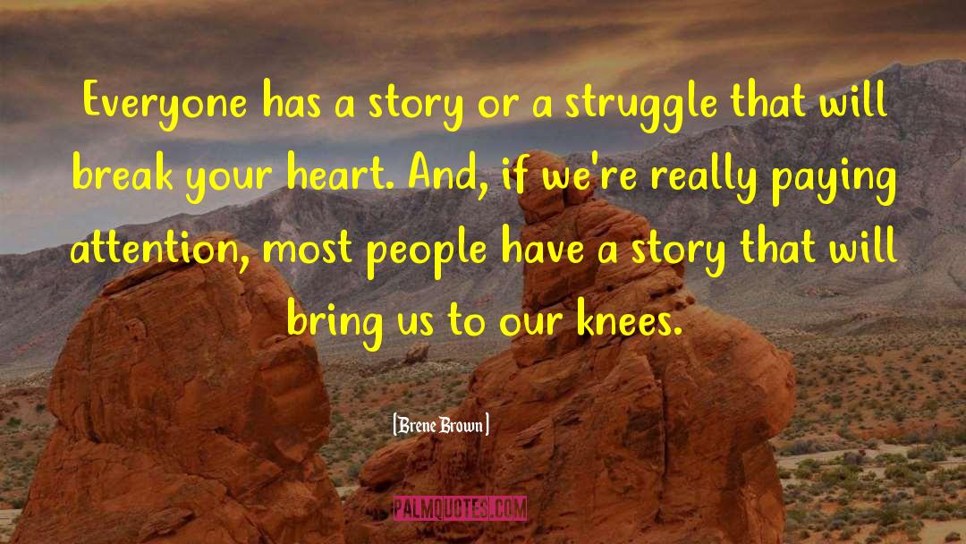 Everyone Has A Story quotes by Brene Brown