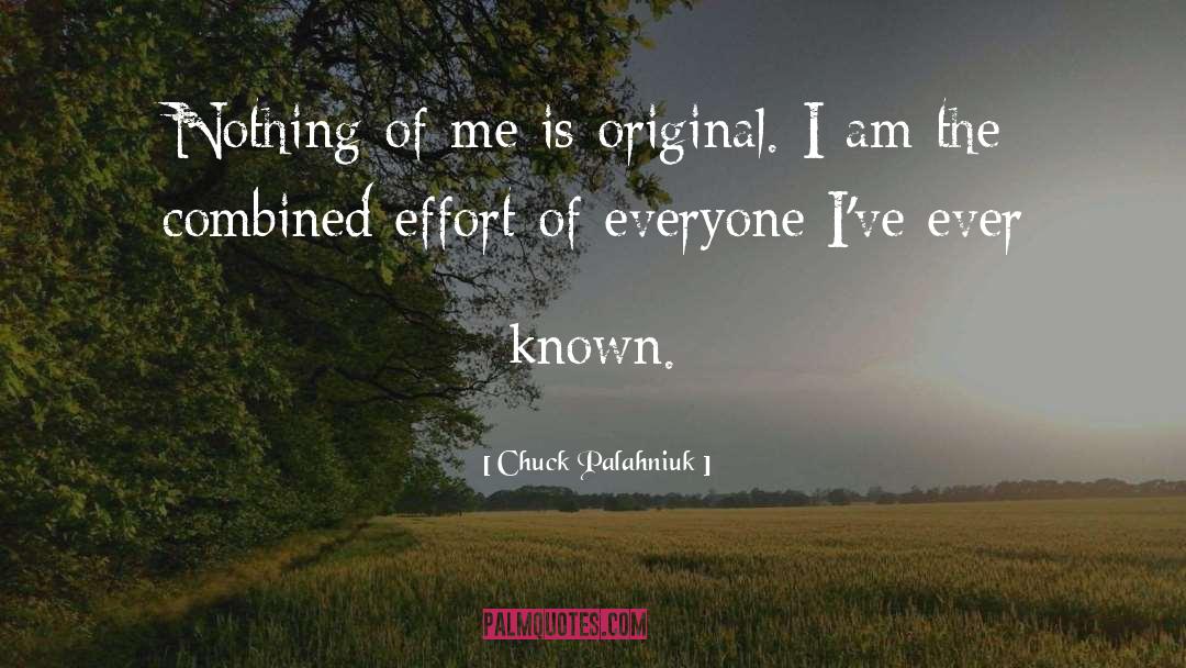 Everyone Is Equal quotes by Chuck Palahniuk