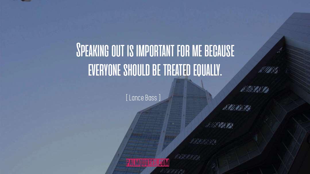 Everyone Is Special quotes by Lance Bass