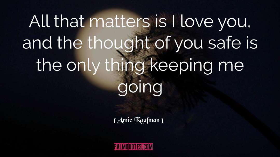 Everyone Matters quotes by Amie Kaufman