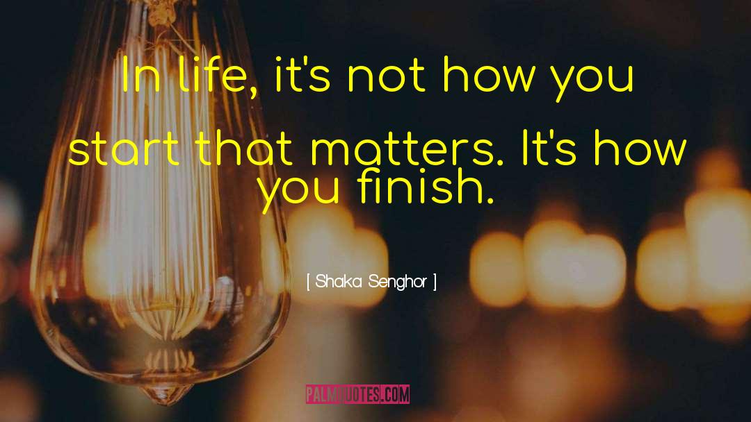 Everyones Life Matters quotes by Shaka Senghor