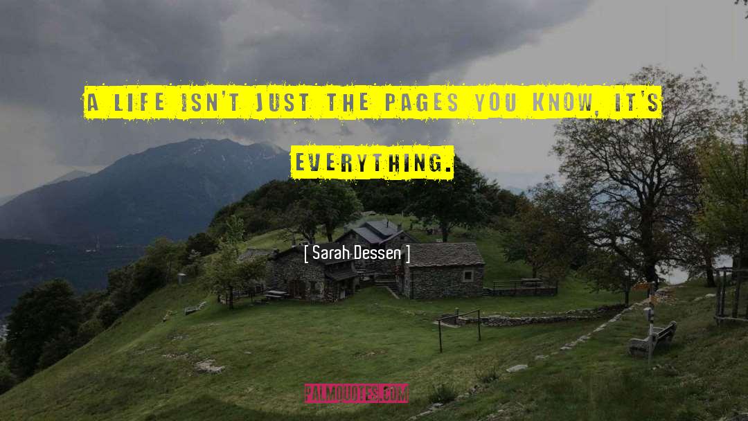 Everything Everything quotes by Sarah Dessen