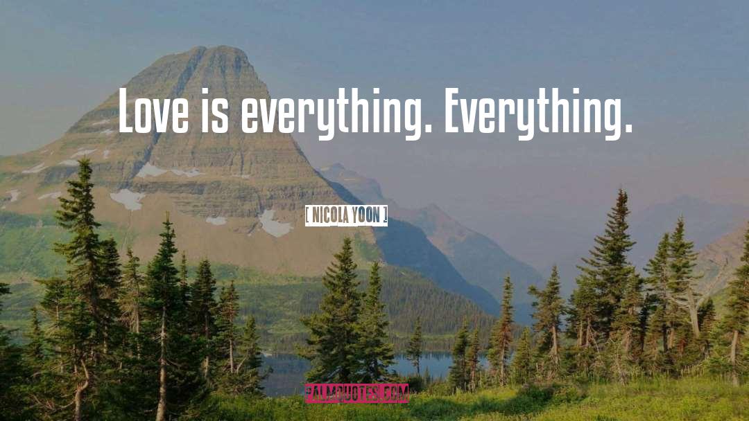 Everything Everything quotes by Nicola Yoon