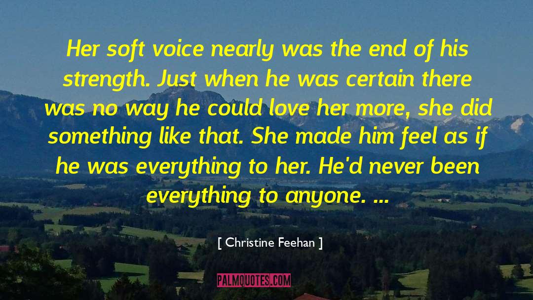 Everything Forbidden quotes by Christine Feehan