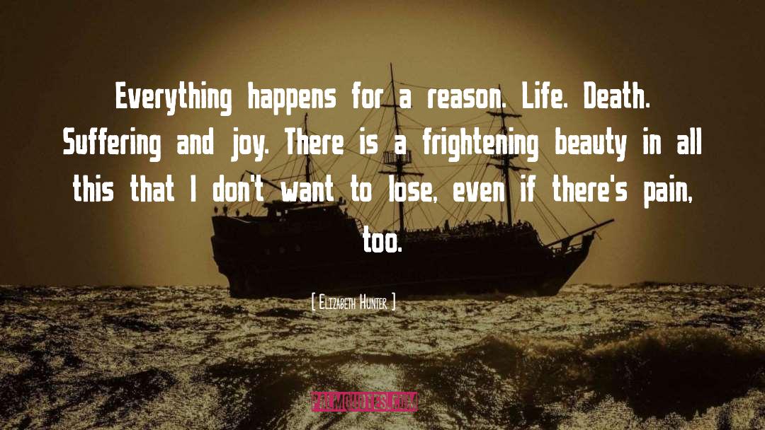 Everything Happens For A Reason quotes by Elizabeth Hunter