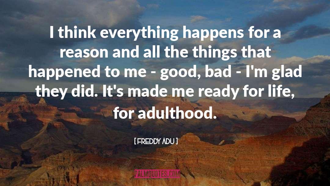 Everything Happens quotes by Freddy Adu