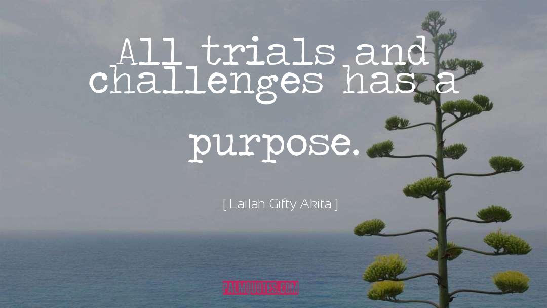 Everything Has A Purpose quotes by Lailah Gifty Akita