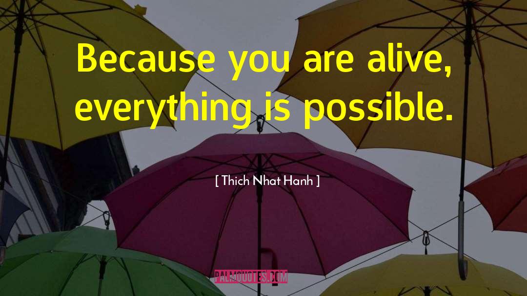 Everything Is Possible quotes by Thich Nhat Hanh