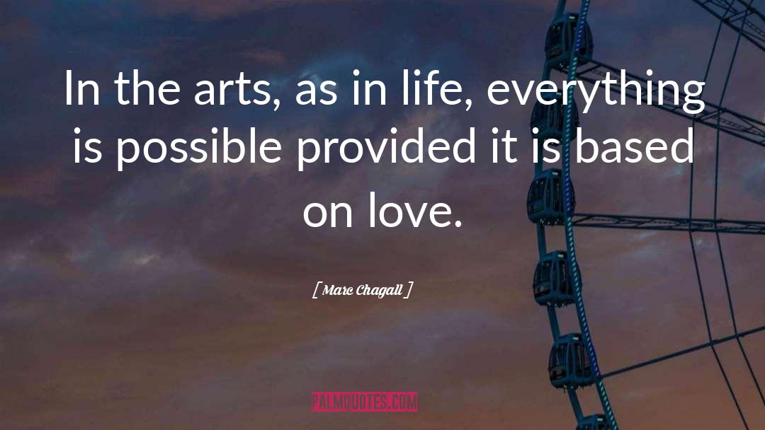 Everything Is Possible quotes by Marc Chagall