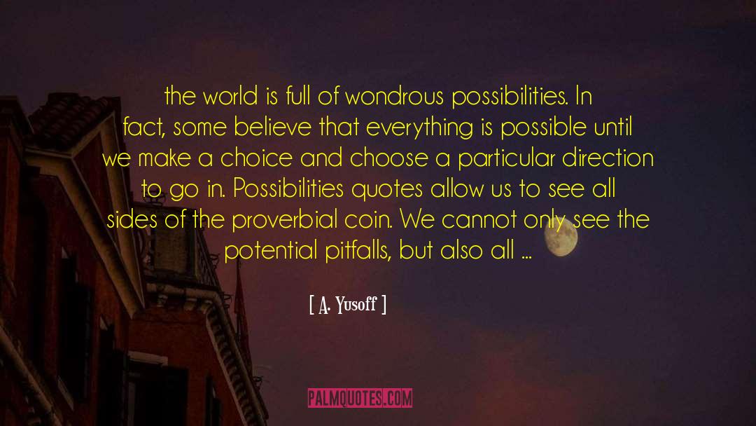 Everything Is Possible quotes by A. Yusoff