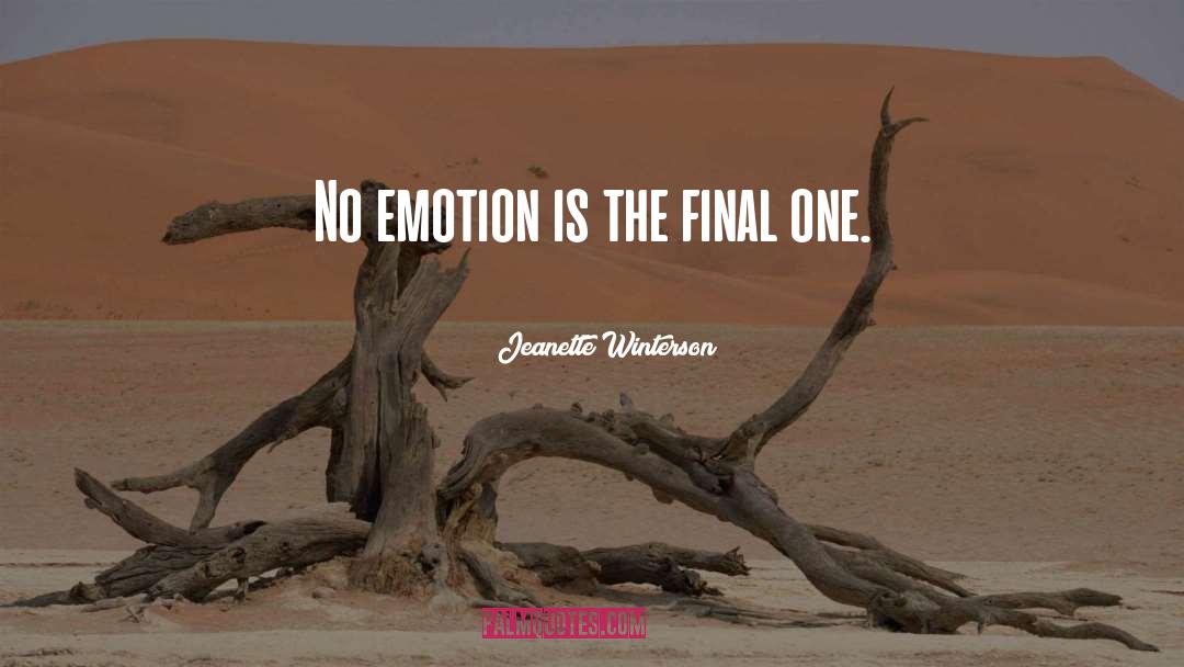 Evicts Emotion quotes by Jeanette Winterson