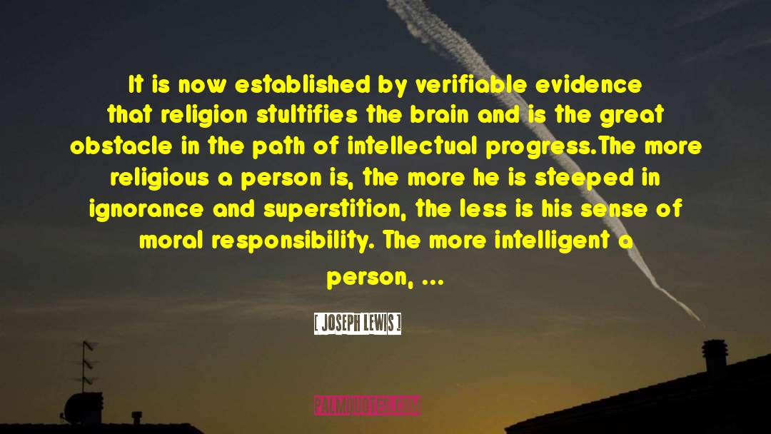 Evidence Based Altruism quotes by Joseph Lewis