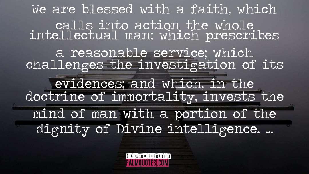 Evidences quotes by Edward Everett