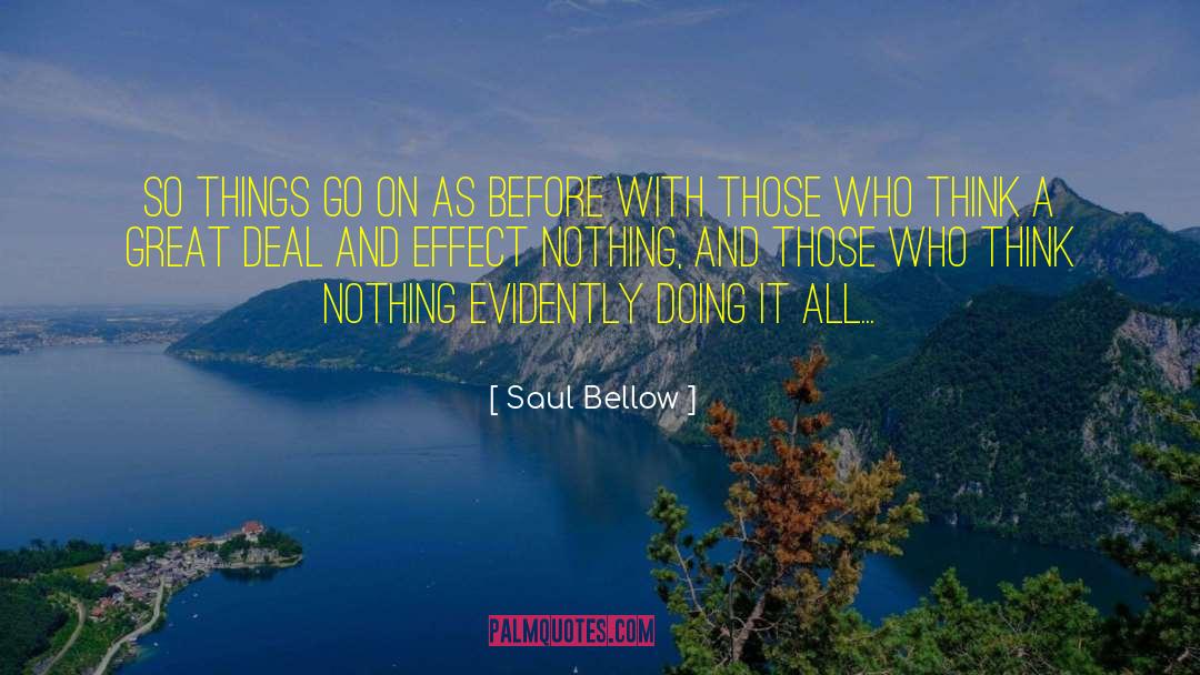 Evidently quotes by Saul Bellow
