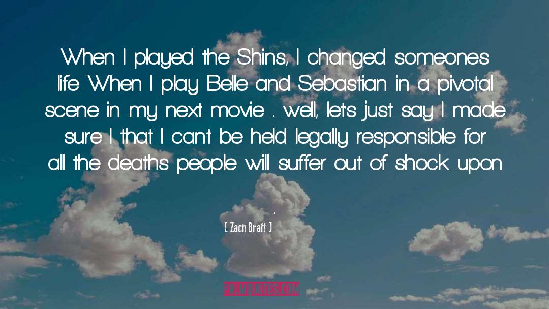 Evie And Sebastian quotes by Zach Braff