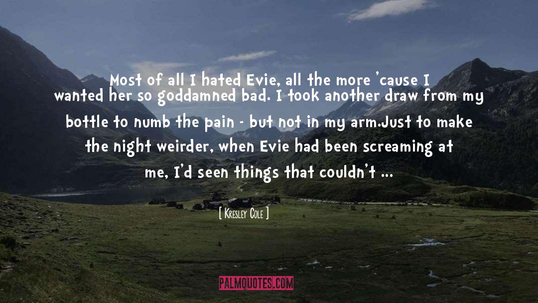 Evie quotes by Kresley Cole