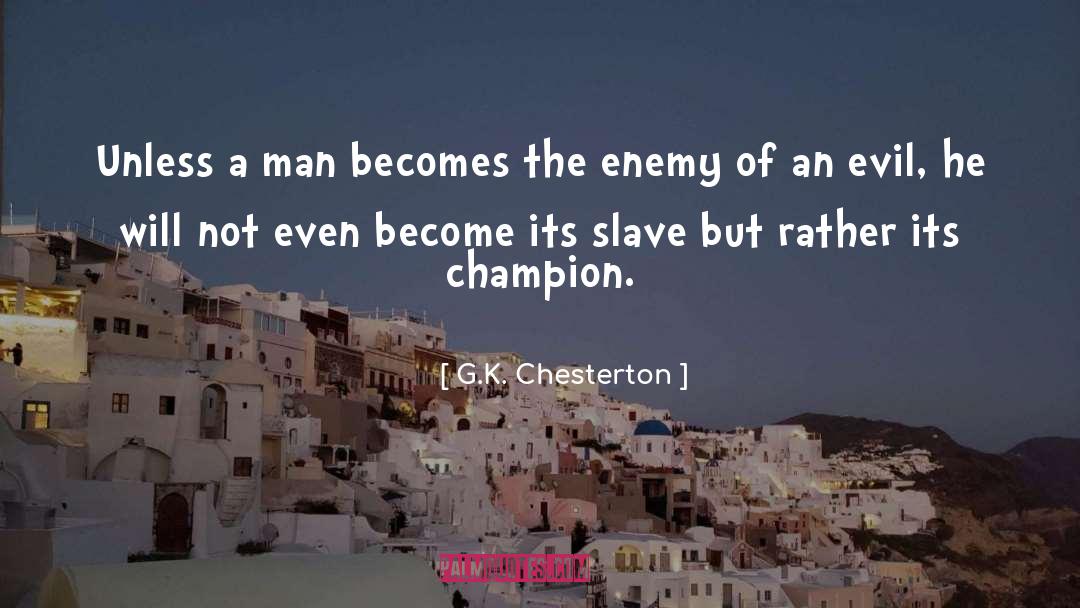 Evil Auntie quotes by G.K. Chesterton