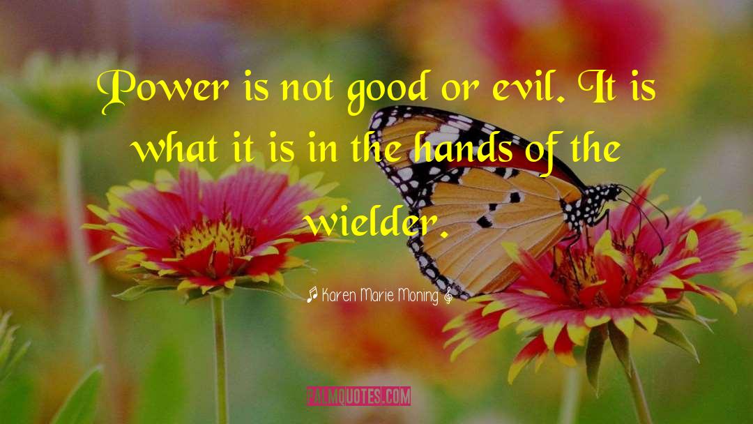 Evil Doers quotes by Karen Marie Moning