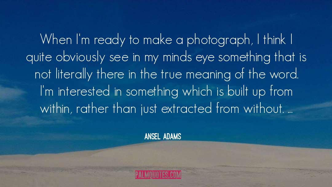 Evil Eye quotes by Ansel Adams