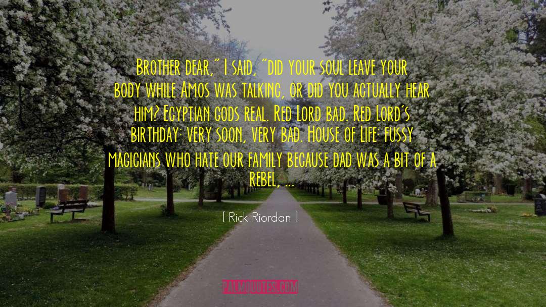 Evil God quotes by Rick Riordan