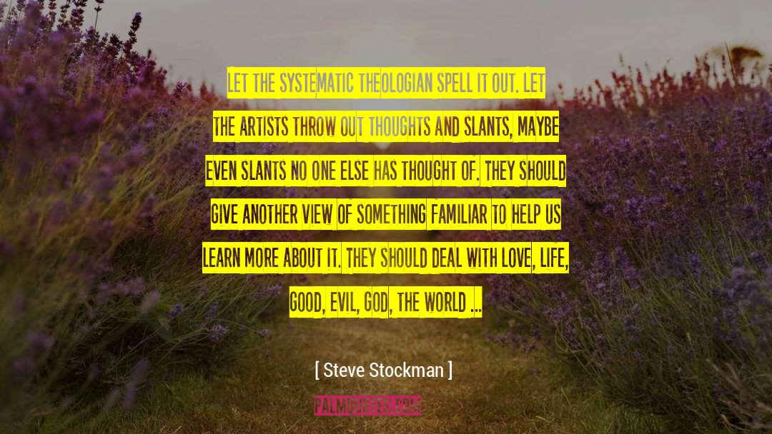 Evil God quotes by Steve Stockman