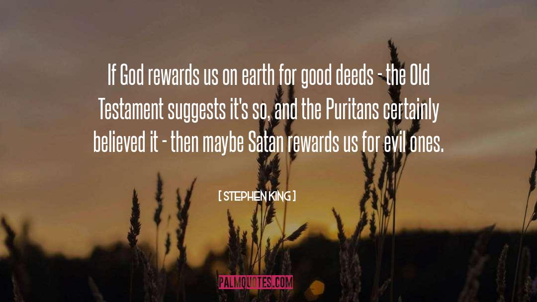 Evil God quotes by Stephen King