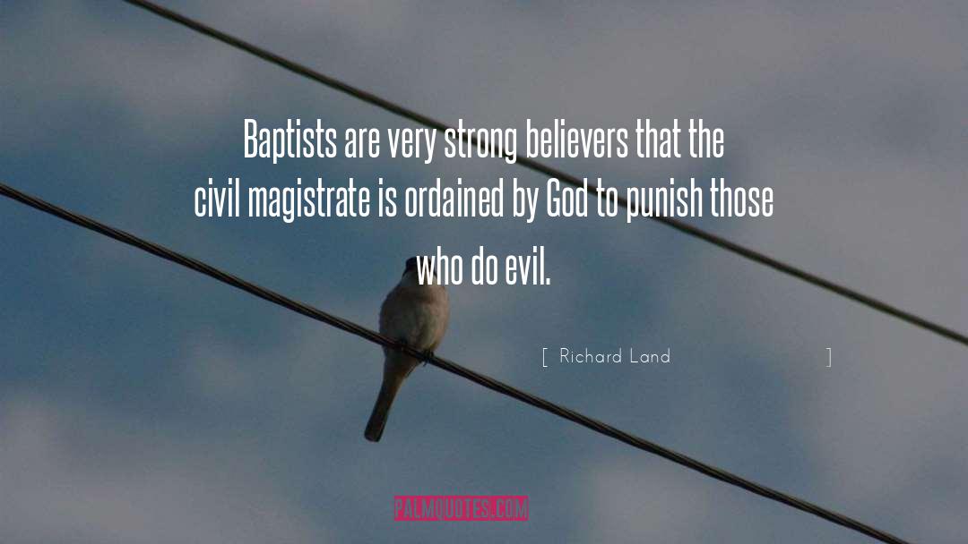 Evil God quotes by Richard Land
