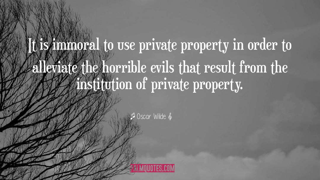 Evil Government quotes by Oscar Wilde