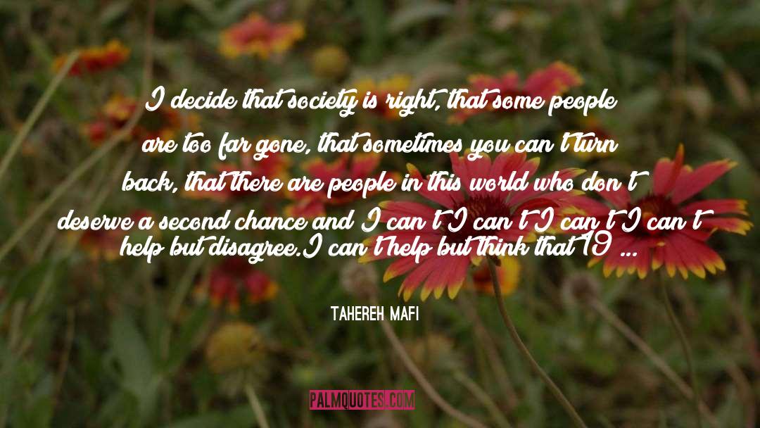 Evil In This World quotes by Tahereh Mafi
