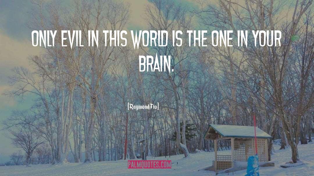 Evil In This World quotes by Raymond Tio