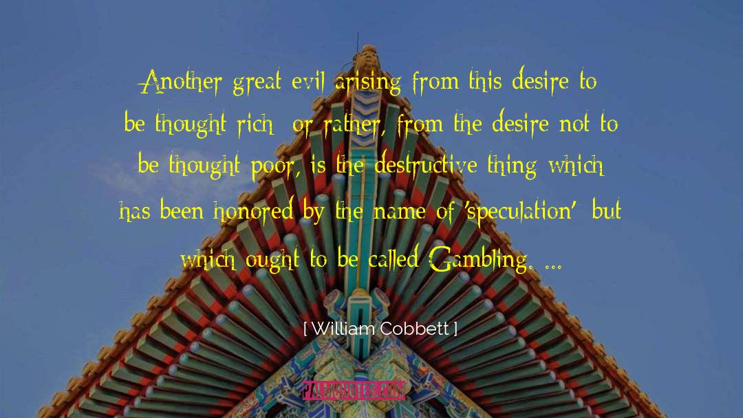 Evil Of Killing quotes by William Cobbett