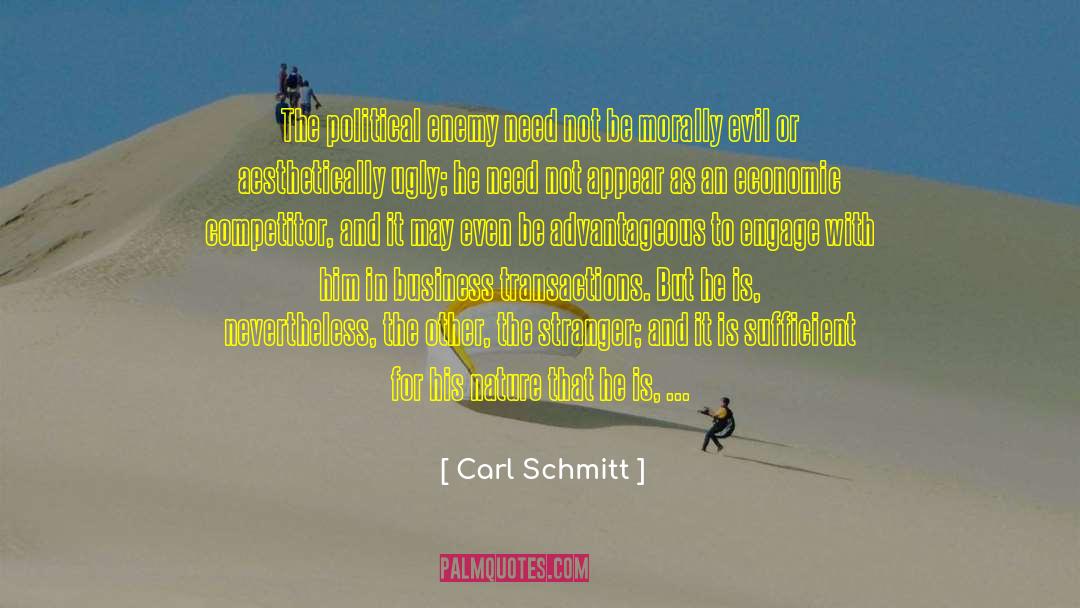 Evil Offer quotes by Carl Schmitt