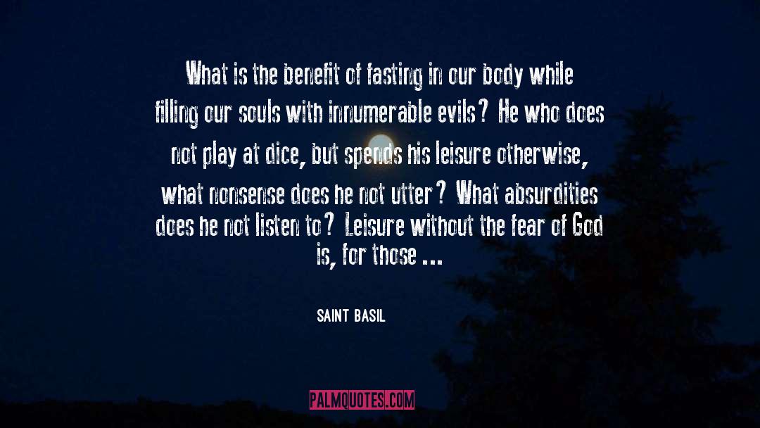 Evil Scientist quotes by Saint Basil