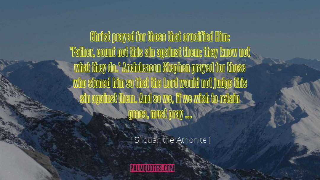 Evil Spirit quotes by Silouan The Athonite